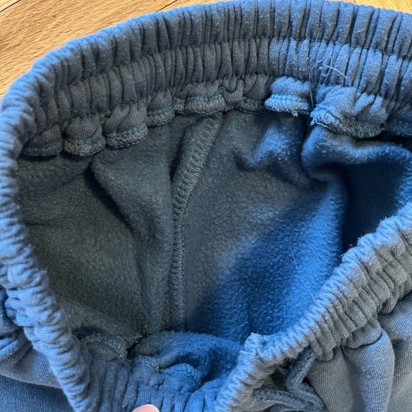 Blue Joggers with Hearts on Side - Picture 4 of 4